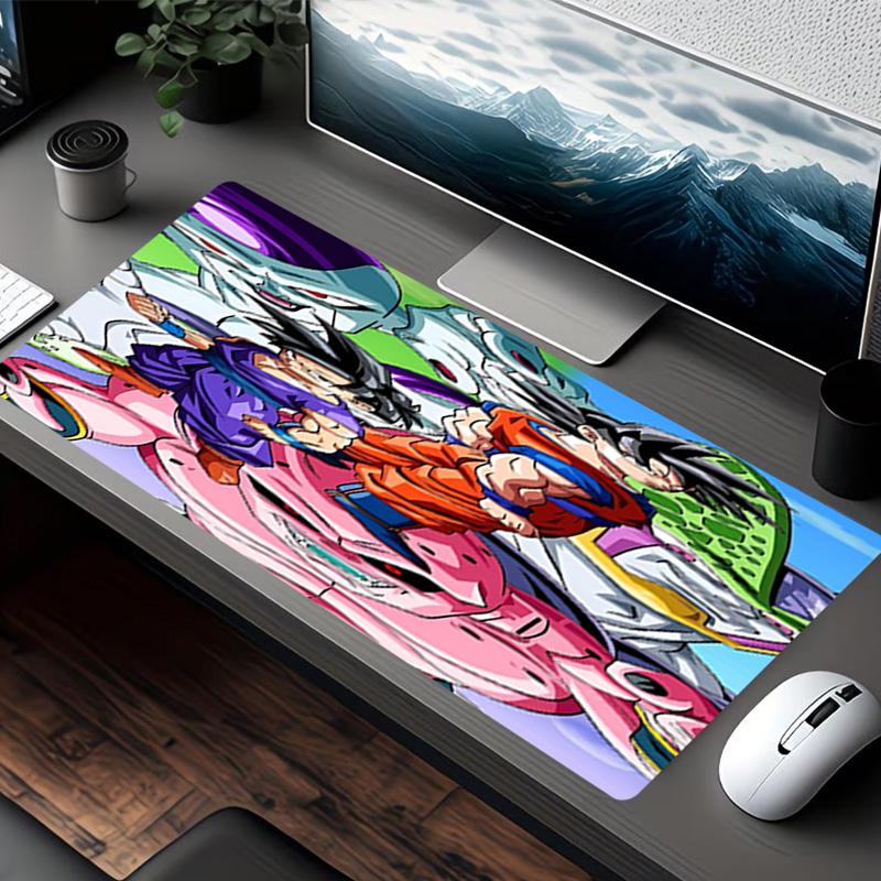 DRAGON BALL Print Mouse Pad, for Keyboard Pad Laptop PC Mat for Office Home Use, Desk Decor, Perfect Birthday Gift for Gamers