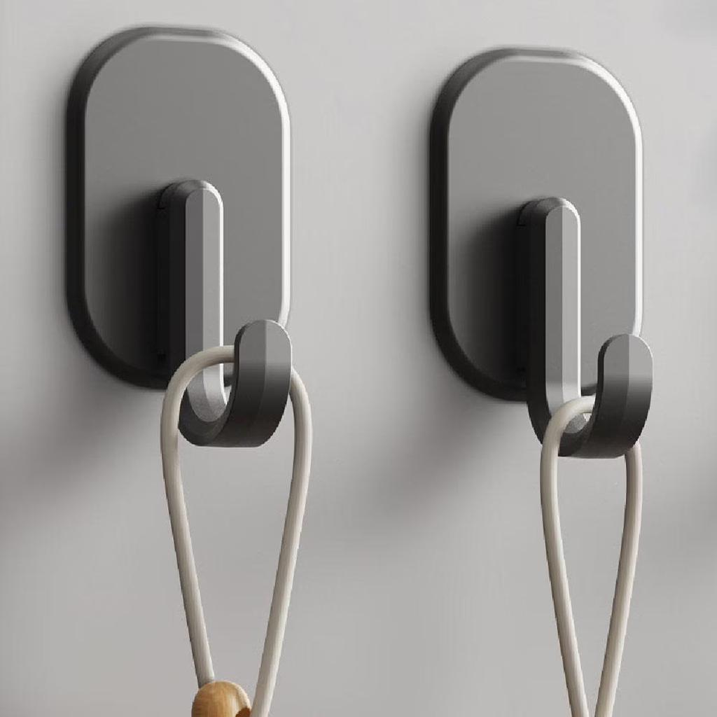 Magnetischer Haken für die Kühlschrankseite zur Aufbewahrung von Gegenständen ohne Bohren, Starke magnetische Anziehung für Reinigungstücher.