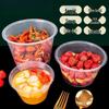Disposable Round Plastic Takeout Container