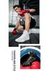 Men's Genuine Leather Boxing & Wrestling Shoes: Professional Non-Slip, Breathable Combat Footwear for Training & Competition.