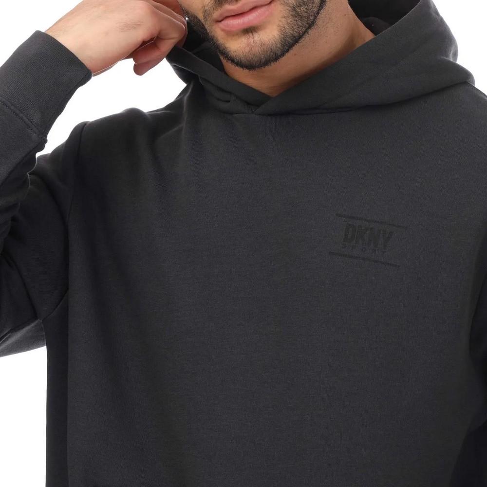 DKNY Mens Blackwater Logo Hoodie