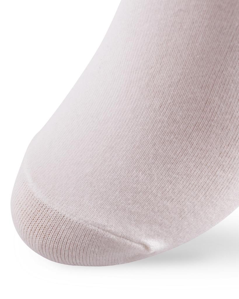 Stretch Solid Breathable Size White K-LORRA Women's Shape-Keeping Socks, Cuff, Cotton, 6-Pair Set, Color, Unisex, Material, Small,