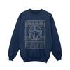 STAR WARS Girls The Mandalorian The Way Outline Helm Sweatshirt