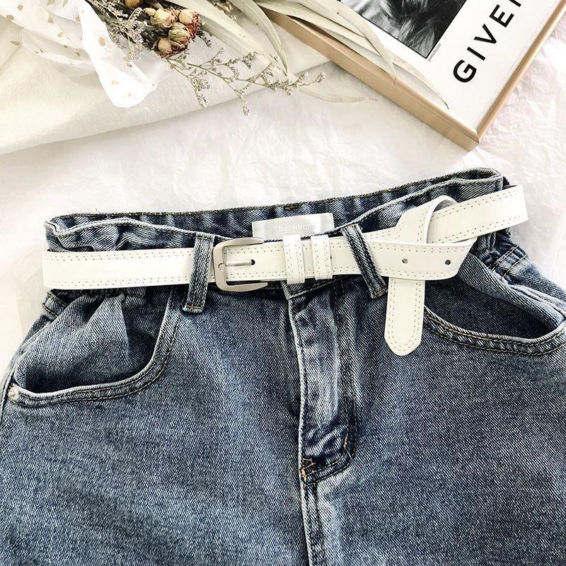 Trendy Korean Casual Women's Pin Buckle Belt Versatile For Dresses And Pants
