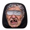 Funny Face Print Car Seat Cover Double Sided Car Pillowcase New Car Seat Headrest  Universal
