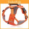 Pet Nylon Reflective Harness For Dogs With Adjustable Fit And Leash Attachment For Outdoor Walks