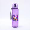 650ML K-Pop Demon Hunters Water Cup Boys Girl Portable Drop-proof Outdoor Fitness Jug Trend Simple Frosted Sports Water Cups Gift