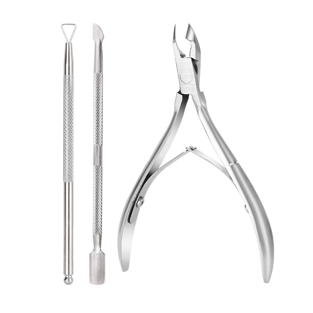 Professional Stainless Steel Cuticle Trimmer Cutter Clippers Durable Pedicure Manicure Tools  Cuticle Remover Cuticle Nippers