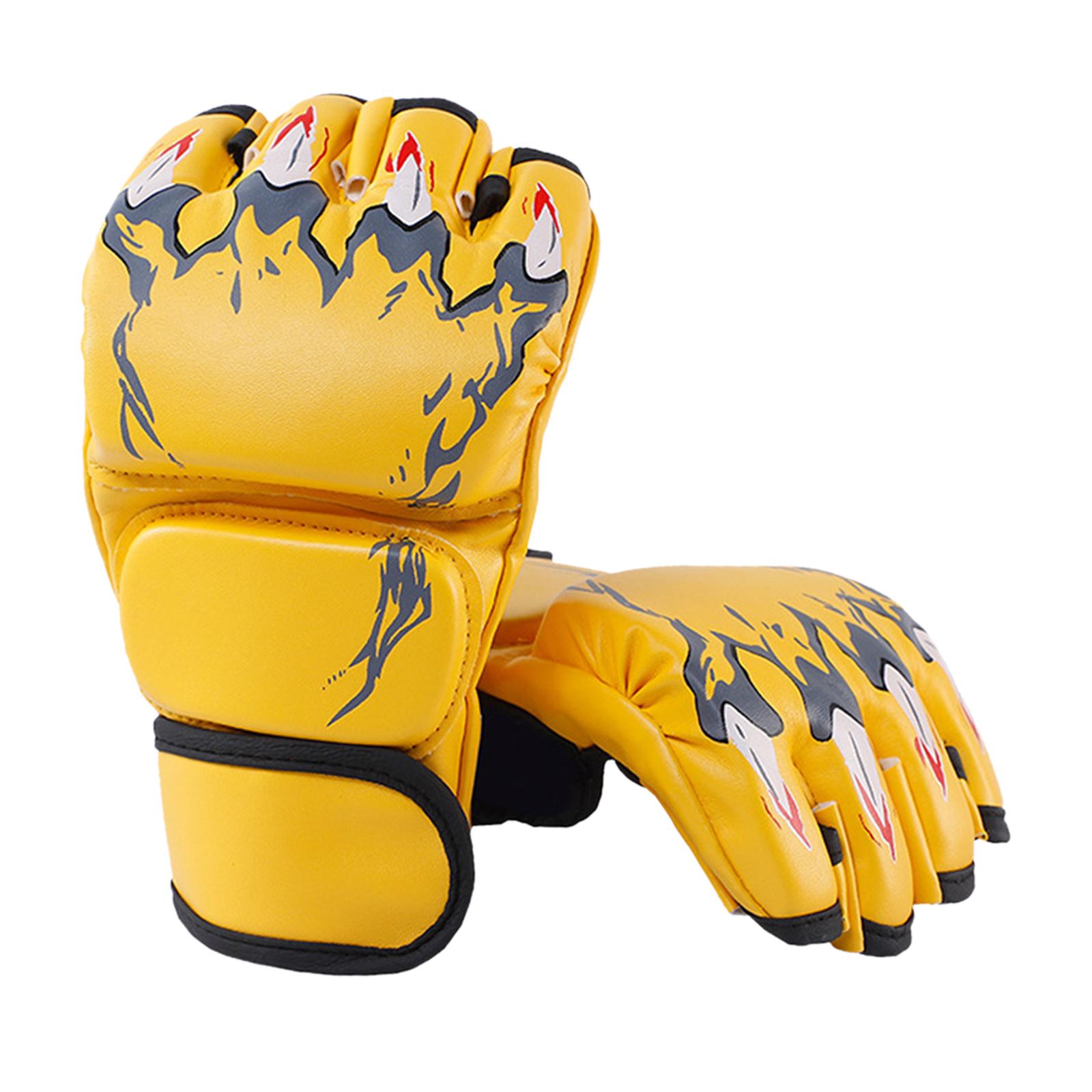 

Перчатки для бокса Kick MMA для мужчин и женщин PU Karate Muay Thai Guantes De Boxeo Free Fight MMA Sanda Training Adults Kids Equipment