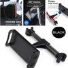 Car Back Seat Headrest Mount Holder For 4-11" Screen Phones&Tablet&iPad Black
