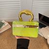Gold Handle Box Clutch Bag Women Evening Wedding Party Fashion Party Purse And Handbag  Acrylic Crossbody Bag Mini