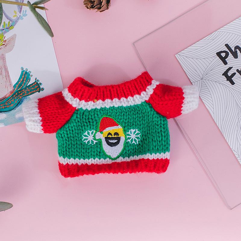 20cm Sternpuppe Plüschtier mit Wechselkleidung - Weihnachtsausgabe