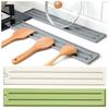 Non Slip Countertop Drying Mat Silicone Cutting Board Rack Odor-Free Pot Lid Organizer  Drying Area