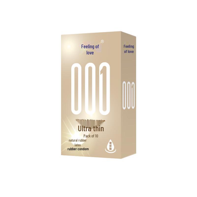 Ultra-Thin 001 Hyaluronic Acid Small Condoms for Men - Bare Entry, Long-Lasting, Safe Condoms