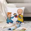 Cartoon Cute Caillou Pillow Case Office Cushions Suitable For Sofa Car Bedroom Decorative Cushion Cover