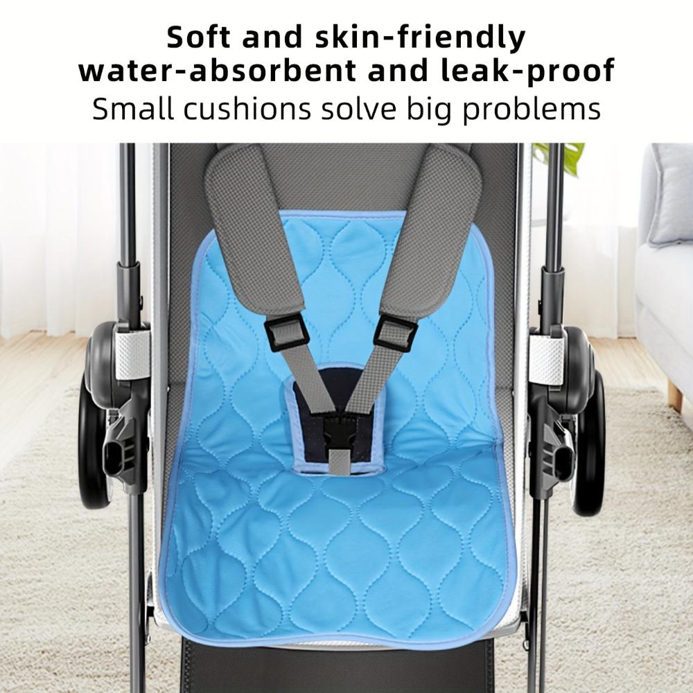 Stroller Seat Cushion Soft Baby Pushchair Car Cart High Chair Seat Trolley Cushions Kids Stroller Mattress Soft Pad Large Sizes