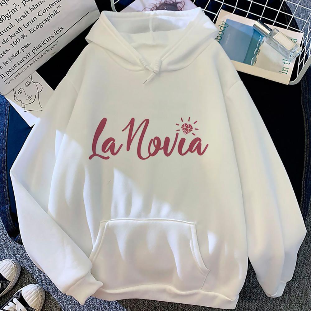 Bachelorette Party Hoodies Women Sweat Y2k Y2k Aesthetic Long Sleeve Top Korean Style Pulls Clothing Women Japanese Hooded Shirt