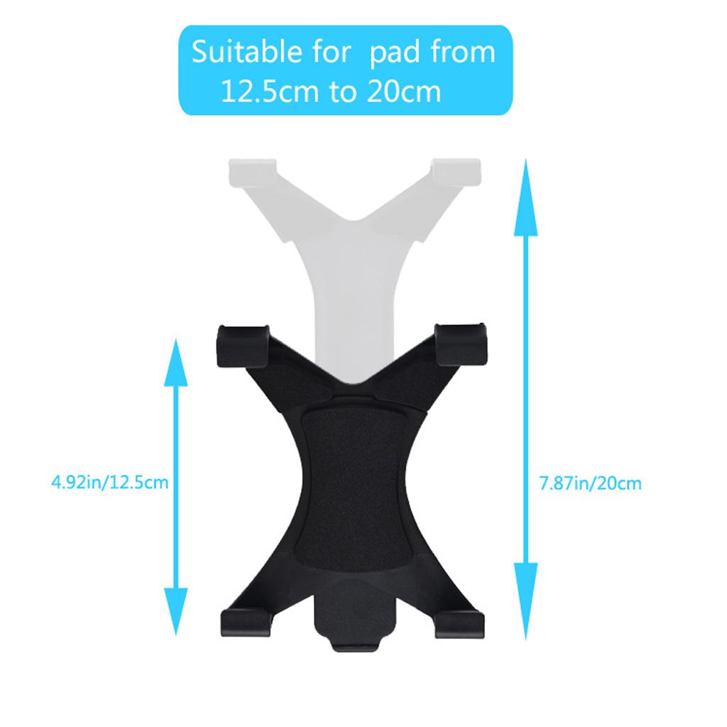 Bike Tablet Holder Portable Bicycle Car Tablet Mount for Indoor Gym Spinning Exercise Bike for 7-12 Inch