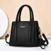 Nová korejská móda Stovky Multi Klip Crossbody Taška - Dámská taška přes rameno Minimalistická textura Dojíždění Velká kapacita Kabelka