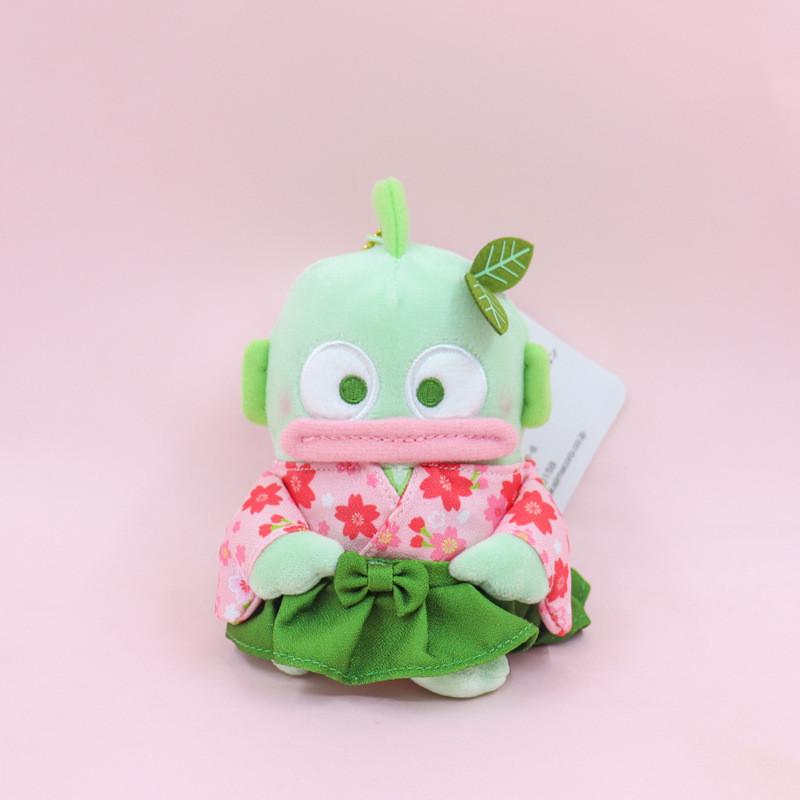 Cat Plush Toy With Cherry Blossom Kimono For Collectors And Kids