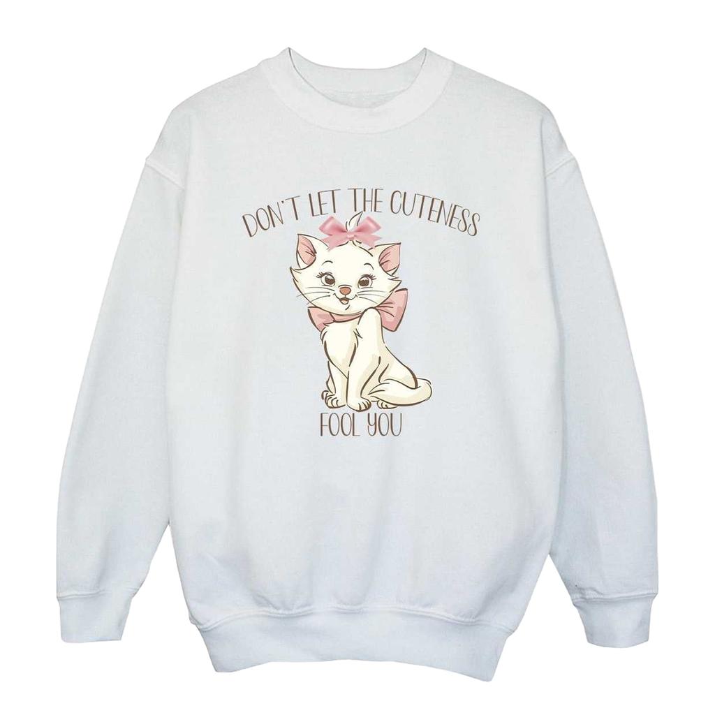The Aristocats Girls DonÂ´t Let The Cuteness Fool You Marie Sweatshirt