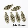 10-50pcs Flower Charms Connector Boho Vintage Pendants Alloy Metal DIY Jewelry Making Accessories Findings Crafts