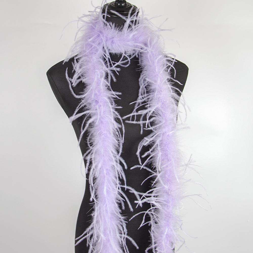 1Ply Ostrich Feather Boa 13-15CM Long