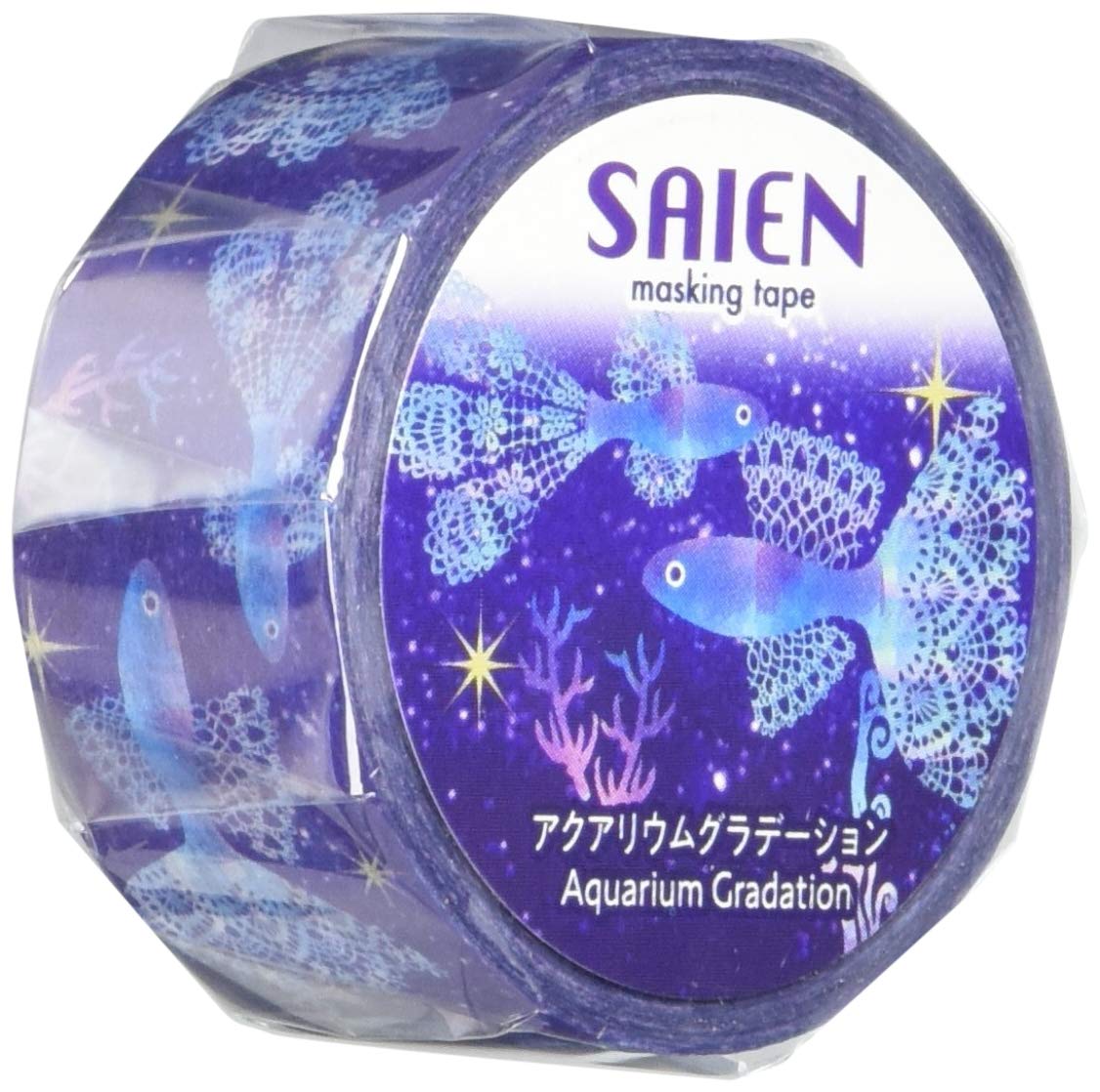 

Kamiiso Маскирующая аквариумная лента 20 мм x Лента, Градиентная, 7 м, UR-4003 синий