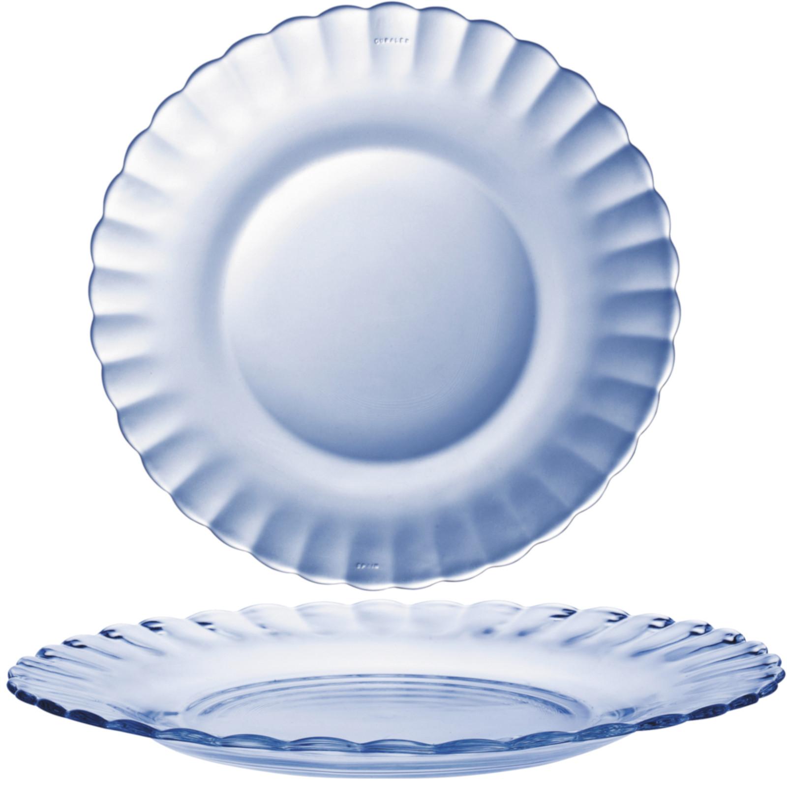 Duralex PICARDIE MARINE piatto da dessert blu diametro 205 mm set da 6