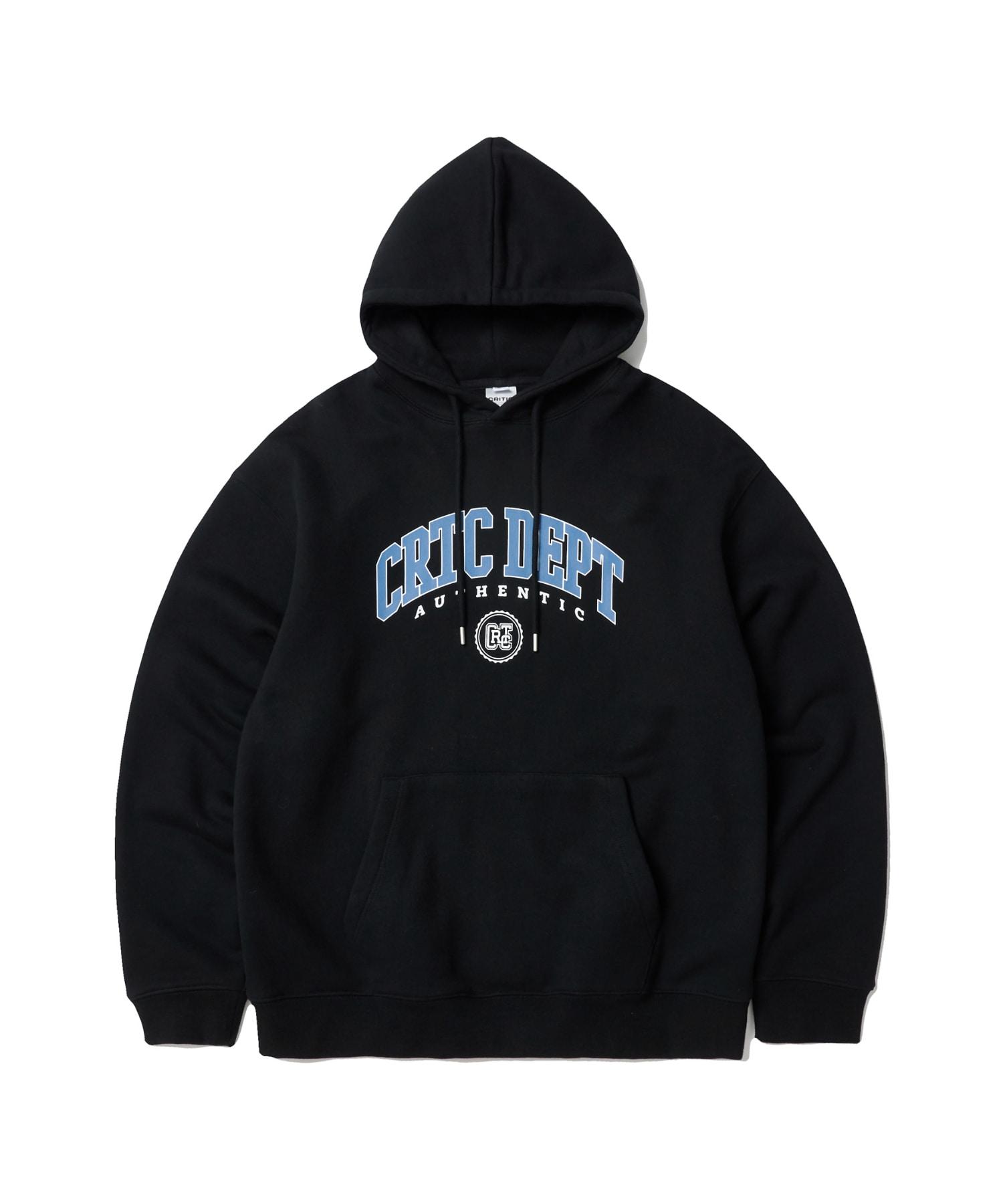 Critic College Logo Hoodie Black M/Free