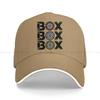 Box Box Box Tyre Compound Baseball Caps Peaked Cap Sun Shade Hats for Men Women