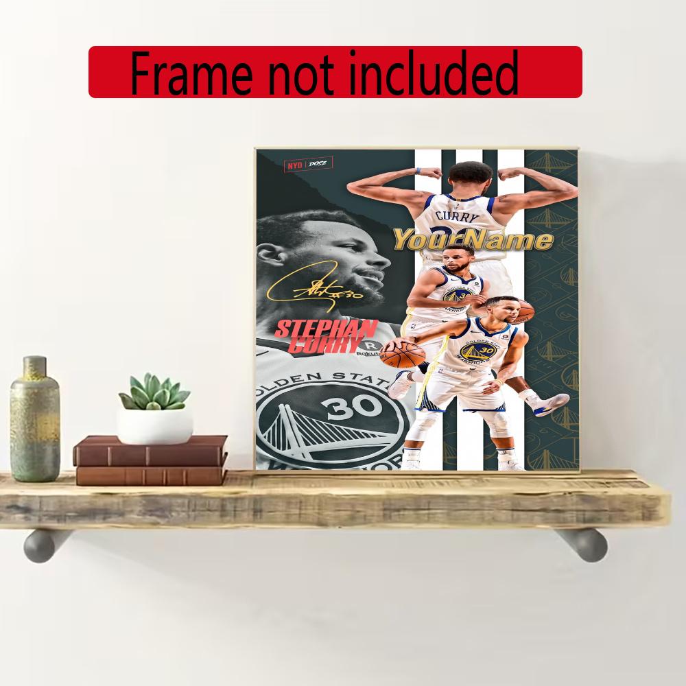 Curry Customize Your Name Diamond Painting Round Diamond Diy Frameless Holiday Artwork Suitable For Home Office Wall Decoration