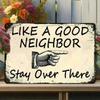 Retro Vintage Metal Sign Wall Decor 20x30cm Industrial Home Office Art