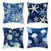 Enchanting Deep - Sea Fantasy Pillow CoversLiving Room Sofa Cushion Cover, Soft and Comfortable, Bedroom Room Decoration