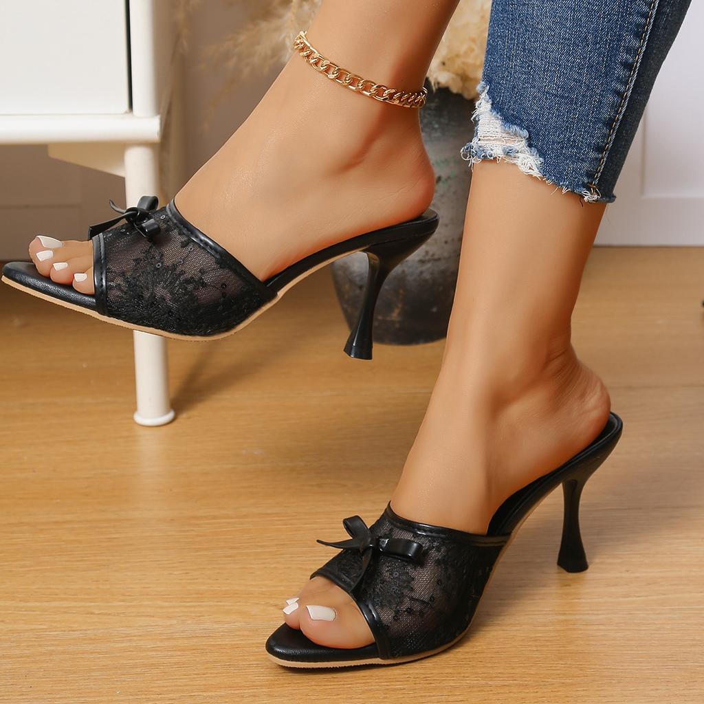 Breathable Shoes, Slippers, Women's Low-heeled Shoes, High-heeled Sandals