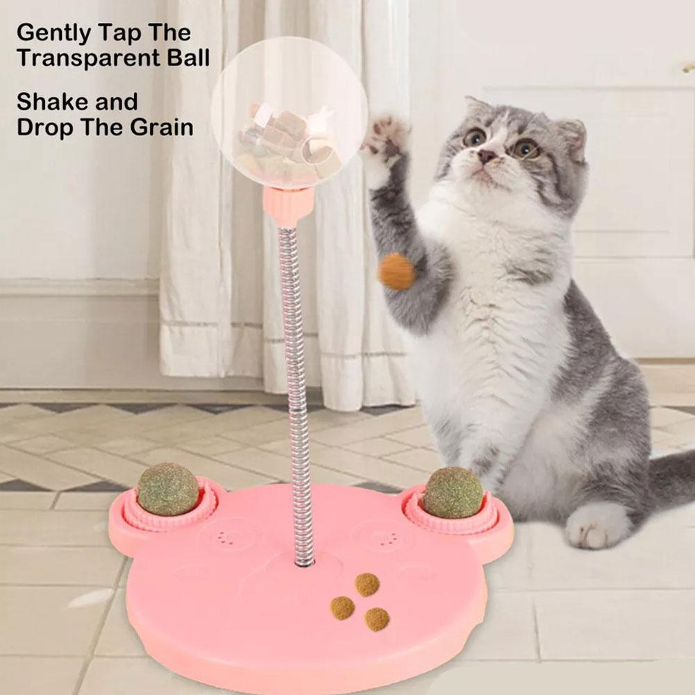 Pet Puzzle Food Leaking Ball Toy Simulated Interactive Slow Hunting Dog Toy Cat Toy Feeder Reli J5Q4