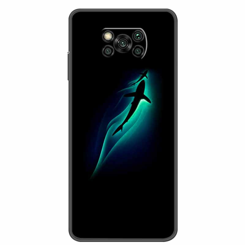 For Poco X3 Pro X3 NFC Case Fashion Soft TPU Silicone Back Cover For Xiaomi Poco X3 NFC Case Shockproof Coque PocoX3 X 3 X3Pro
