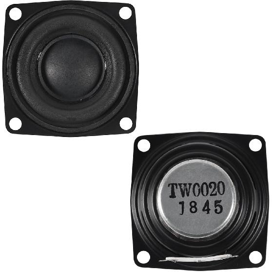 4pcs 2inch 4Ohm 10W Full Range Audio Speaker Stereo Woofer Loudspeaker for Arduino (4pcs)
