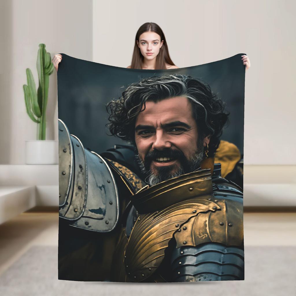 Lyonel Baratheon Throw Blanket Comfortable Funny Blanket  For Living Room Travel Office Flannel Bedspread Bed Cover