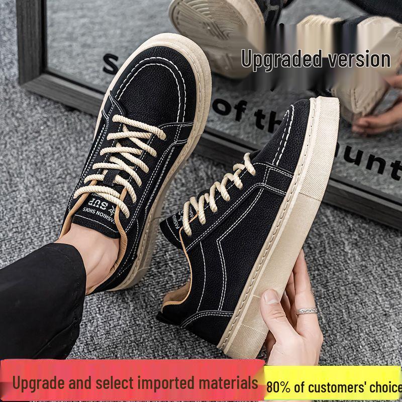 

Мужские повседневные кеды в корейском стиле - Модный нескользящий дизайн 2025 года для весны и осени 44