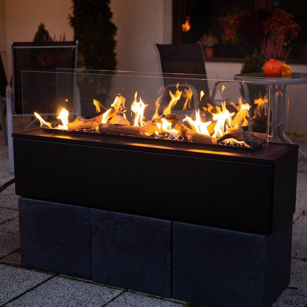 Patio Gas Heater Horizontal Automatic 17,5 kW