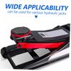 Parliky Anti-Wear Rubber Round Lift Pad for Hydraulic Jack Stability Car Truck Multifunction Support Base