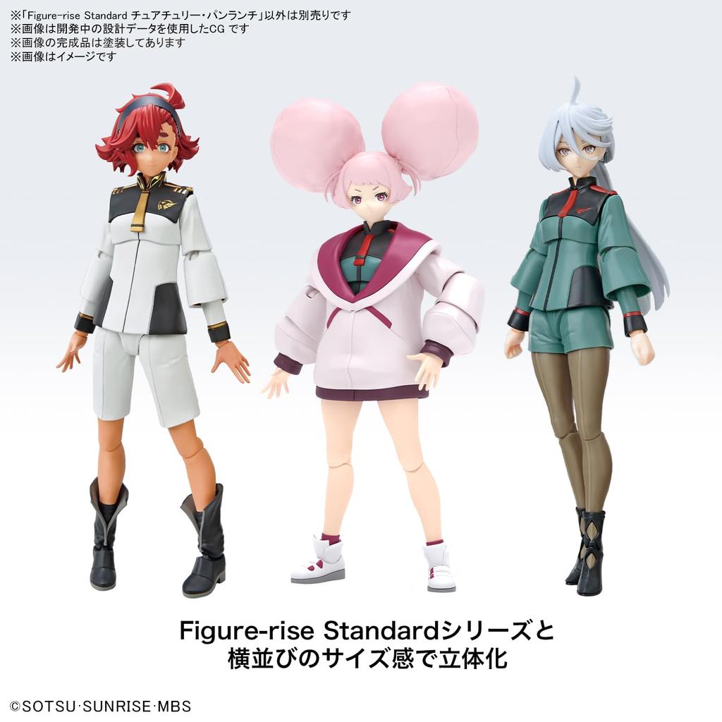 Standard Mobile Suit Gundam Witch of Mercury Chuchu Lee Panranch Plastikmodell Figure-rise Farbcodiert