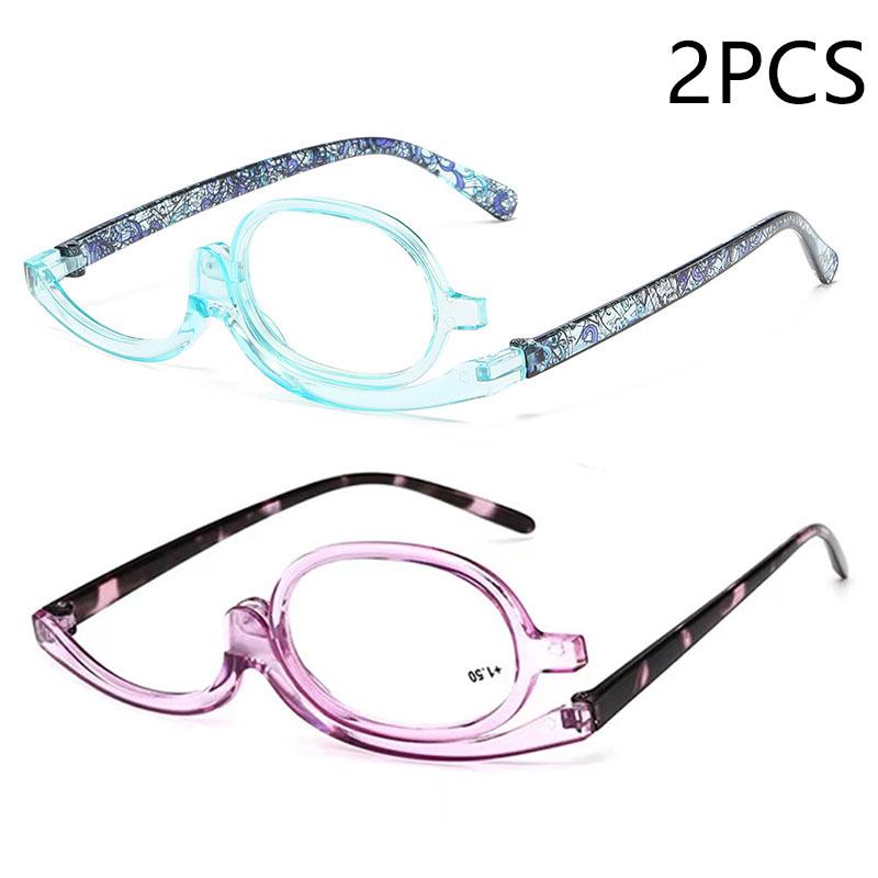 2/3 шт. 120-градусные вращающиеся многофункциональные полнокадровые модные очки для чтения для макияжа 1