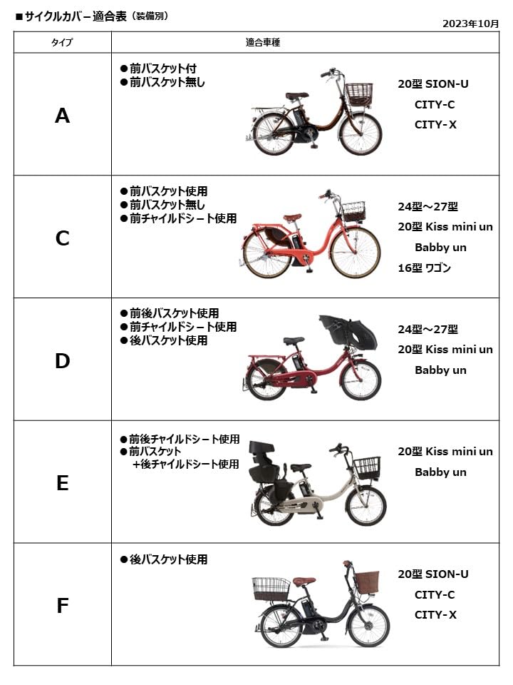 Yamaha PAS Cycle Cover Type+C (Q5K-YSK-051-T26) [Genuine Product]