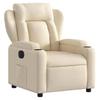 VidaXL Fauteuil Inclinable Électrique, Chaise de Relaxation avec Dossier et Repose-pied Réglables, Siège de Salon, Moderne, 3204467