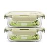 Chuangde Borosilicate Glass Food Storage Containers - 700ml 2-Pack