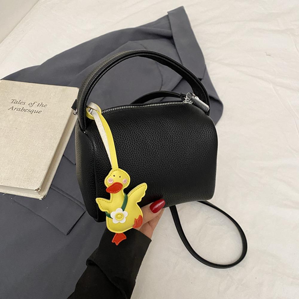 Soild Color Pillow Handbag Luxury Women Clutch Purse Trendy Boston Crossbody Bag  Ladies