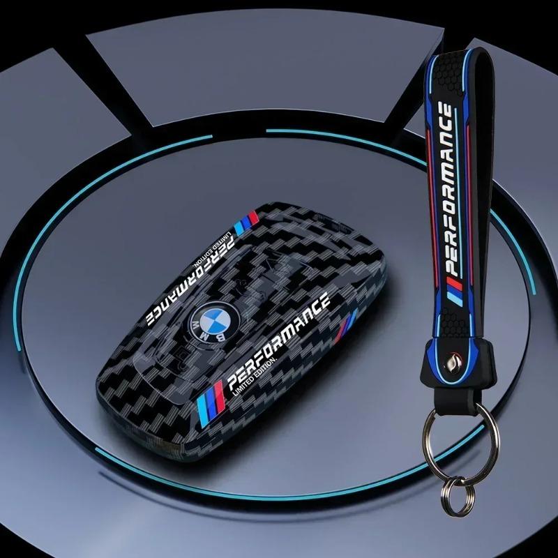 Koolstofvezel Auto Slimme Sleutelhoes Volledige Beschermhoes Voor BMW X3 X4 F30 F06 F02 M3 M5 F20 F10 F18 F22 F01 Auto Accessoires