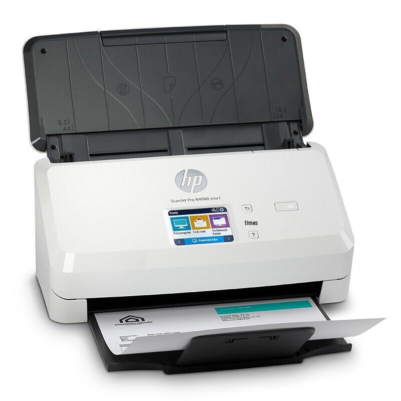 HP N4000 snw1 A4 Document Scanner CN plug (adapter included)